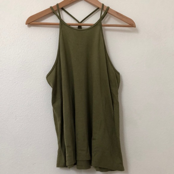 Hollister Tank Top with thin straps and racerback - Picture 1 of 5